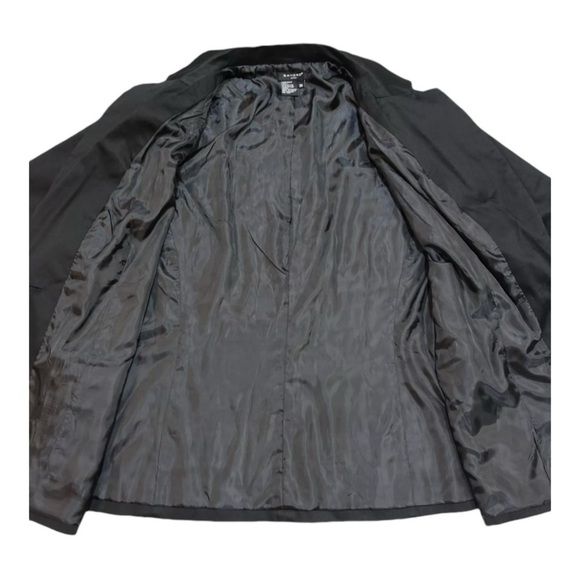 Sandro One Button Blazer in Black - Picture 6 of 7